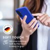 Silikonový kryt Kwmobile pro Samsung Galaxy A55 5G, modrý, KWM000021ME026C