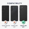 Pouzdro Kwmobile pro Samsung Galaxy A55 5G, zelené, silikonové, KWM000021ME028C