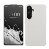 Pouzdro Kwmobile pro Samsung Galaxy A55 5G, bílé, silikonové, KWM000021ME030C