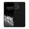 Pouzdro Kwmobile pro Motorola Edge 50 Fusion, černé, silikonové, KWM000022SQ001C