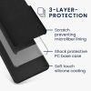 Pouzdro Kwmobile pro Motorola Edge 50 Fusion, černé, silikonové, KWM000022SQ001C