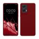 Silikonový kryt Kwmobile pro Motorola Edge 50 Fusion, červený, KWM000022SQ004C