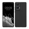 Pouzdro Kwmobile pro Motorola Edge 50 Fusion, černé, silikonové, KWM000022SR001C