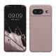 Pouzdro Kwmobile pro Google Pixel 8, fialové, silikonové, KWM0000208L021C