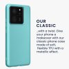 Pouzdro Kwmobile pro Xiaomi 13T/13T Pro, světle zelené, silikonové, KWM000020IW006C