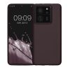Pouzdro Kwmobile pro Xiaomi 13T/13T Pro, tmavě fialové, silikonové, KWM000020IW007C