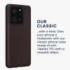 Pouzdro Kwmobile pro Xiaomi 13T/13T Pro, tmavě fialové, silikonové, KWM000020IW007C