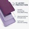 Pouzdro Kwmobile pro Google Pixel 8, fialové, silikonové, KWM000020JF029C