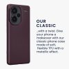 Pouzdro Kwmobile pro Xiaomi Redmi Note 13 Pro Plus 5G, tmavě fialové, silikonové, KWM000020KJ007C