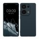 Pouzdro Kwmobile pro Xiaomi Redmi Note 13 Pro, tmavě zelené, silikonové, KWM000020LY013C