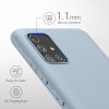 Silikonový kryt Kwmobile pro Samsung Galaxy A51, světle modrý, KWM000010YZ052C