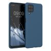 Silikonový kryt Kwmobile pro Samsung Galaxy A12, modrý, KWM000012BL062C