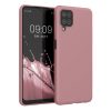 Pouzdro Kwmobile pro Samsung Galaxy A12, světle růžové, silikonové, KWM000012BL063C