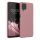 Pouzdro Kwmobile pro Samsung Galaxy A12, světle růžové, silikonové, KWM000012BL063C