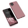Pouzdro Kwmobile pro Samsung Galaxy A12, světle růžové, silikonové, KWM000012BL063C