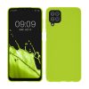 Silikonový kryt Kwmobile pro Samsung Galaxy A12, zelený, KWM000012BL064C
