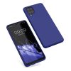 Silikonový kryt Kwmobile pro Samsung Galaxy A12, modrý, KWM000012BL065C