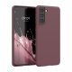 Silikonový kryt Kwmobile pro Samsung Galaxy S21, Třešňový květ, KWM000012BS047C