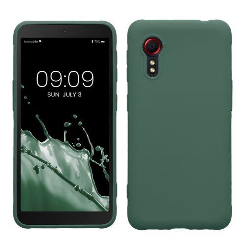 Silikonový kryt Kwmobile pro Samsung Galaxy Xcover 5, zelený, KWM000012NV033C