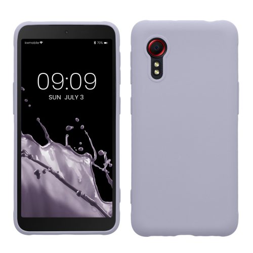 Silikonový kryt Kwmobile pro Samsung Galaxy Xcover 5, světle fialový, KWM000012NV034C
