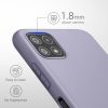 Pouzdro Kwmobile pro Samsung Galaxy A22 5G, světle fialové, silikonové, KWM0000138D036C