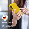 Pouzdro Kwmobile pro Samsung Galaxy A54 5G, žluté, silikonové, KWM000018FR038C
