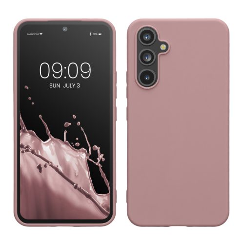 Pouzdro Kwmobile pro Samsung Galaxy A54 5G, fialové, silikonové, KWM000018FR042C