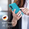 Pouzdro Kwmobile pro Samsung Galaxy A54 5G, světle modré, silikonové, KWM000018FR044C
