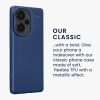 Pouzdro Kwmobile pro Xiaomi Redmi Note 13 Pro Plus 5G, modré, silikonové, KWM000020KJ008C