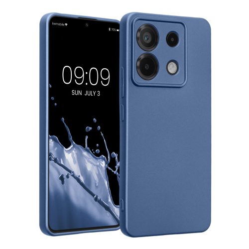 Pouzdro Kwmobile pro Xiaomi Redmi Note 13 Pro 5G, modré, silikonové, KWM000020LE009C