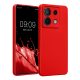 Pouzdro Kwmobile pro Xiaomi Redmi Note 13 Pro 5G, červené, silikonové, KWM000020LE011C