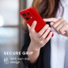 Pouzdro Kwmobile pro Xiaomi Redmi Note 13 Pro 5G, červené, silikonové, KWM000020LE011C
