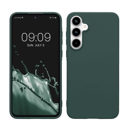 Pouzdro Kwmobile pro Samsung Galaxy A55 5G, zelené, silikonové, KWM000021MG016C