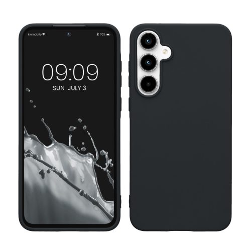 Silikonový kryt Kwmobile pro Samsung Galaxy A55 5G, tmavě modrý, KWM000021MG017C