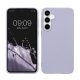 Pouzdro Kwmobile pro Samsung Galaxy A55 5G, světle fialové, silikonové, KWM000021MG020C