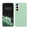 Pouzdro Kwmobile pro Samsung Galaxy A55 5G, světle zelené, silikonové, KWM000021MG021C