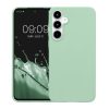 Pouzdro Kwmobile pro Samsung Galaxy A55 5G, světle zelené, silikonové, KWM000021MG021C