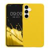 Pouzdro Kwmobile pro Samsung Galaxy A55 5G, žluté, silikonové, KWM000021MG023C
