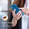 Silikonový kryt Kwmobile pro Samsung Galaxy A55 5G, modrý, KWM000021MG024C