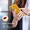 Pouzdro Kwmobile pro Samsung Galaxy A55 5G, žluté, silikonové, KWM000021MG027C