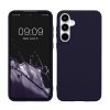 Pouzdro Kwmobile pro Samsung Galaxy A55 5G, tmavě modré, silikonové, KWM000021MG028C