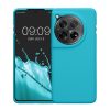 Pouzdro Kwmobile pro OnePlus 12, světle modré, silikonové, KWM000022QC006C