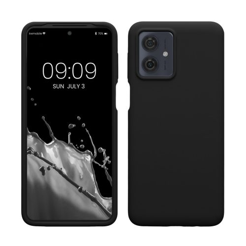 Pouzdro Kwmobile pro Motorola Moto G64, černé, silikonové, KWM000022SS001C