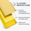 Pouzdro Kwmobile pro Motorola Moto G64, žluté, silikonové, KWM000022SS004C