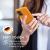 Pouzdro Kwmobile pro Motorola Moto G64, oranžové, silikonové, KWM000022SS008C