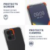 Pouzdro Kwmobile se šňůrkou pro Motorola Moto G64, průhledné/černé, silikonové, KWM000022SU001C