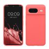 Pouzdro Kwmobile pro Google Pixel 8, růžové, silikonové, KWM000020JF031C