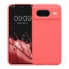 Pouzdro Kwmobile pro Google Pixel 8, růžové, silikonové, KWM000020JF031C