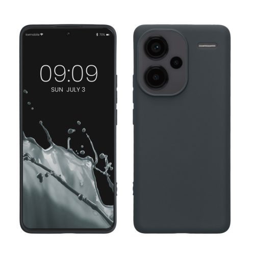 Pouzdro Kwmobile pro Xiaomi Redmi Note 13 Pro Plus 5G, tmavě modré, silikonové, KWM000020KI008C