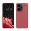 Pouzdro Kwmobile pro Xiaomi Redmi Note 13 Pro Plus 5G, tmavě růžové, silikonové, KWM000020KI010C